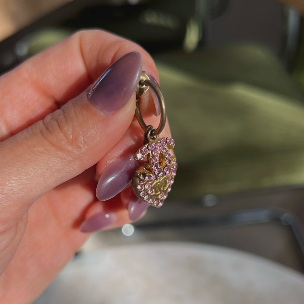 Vintage Chanel Gold Plated Rare Heart Collection - Picture 16 of 16